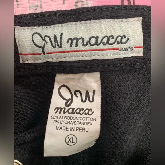 JW Maxx Black Jeans Size XL - Picture 4 of 10